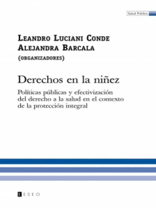 Title details for Derechos en la niñez by Leandro Luciani Conde - Available